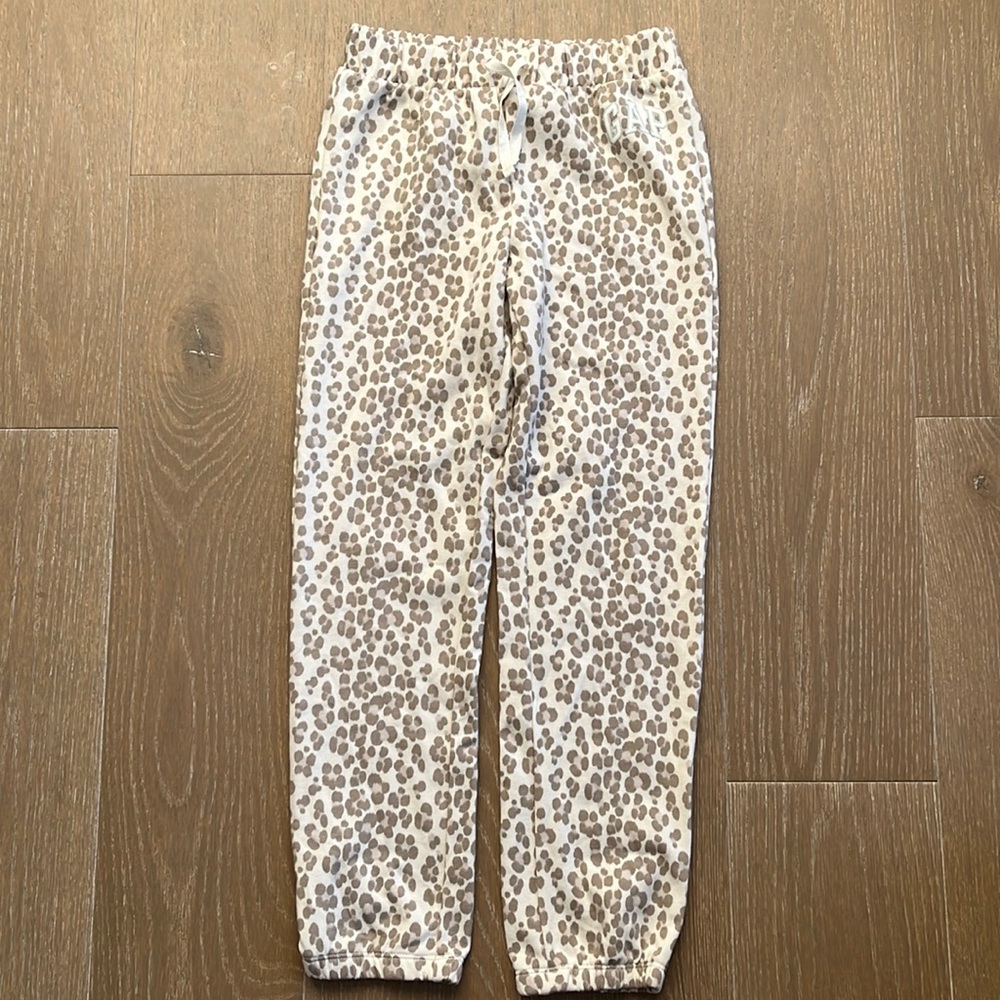 GAP Kids Girls Leopard Print Sweatpants size 12 NWT